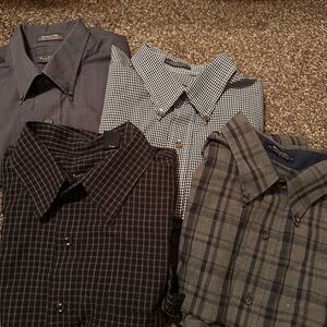 Van Heusen Men's Checkered and Plaid Shirt Collection